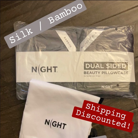 NIGHT Other - 🆕 Night 2Pk Dual Sided Beauty King pillowcases